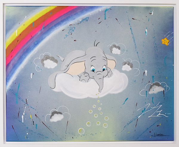 Tableau Annie S. Hamlin - Bulles de rêves de Dumbo