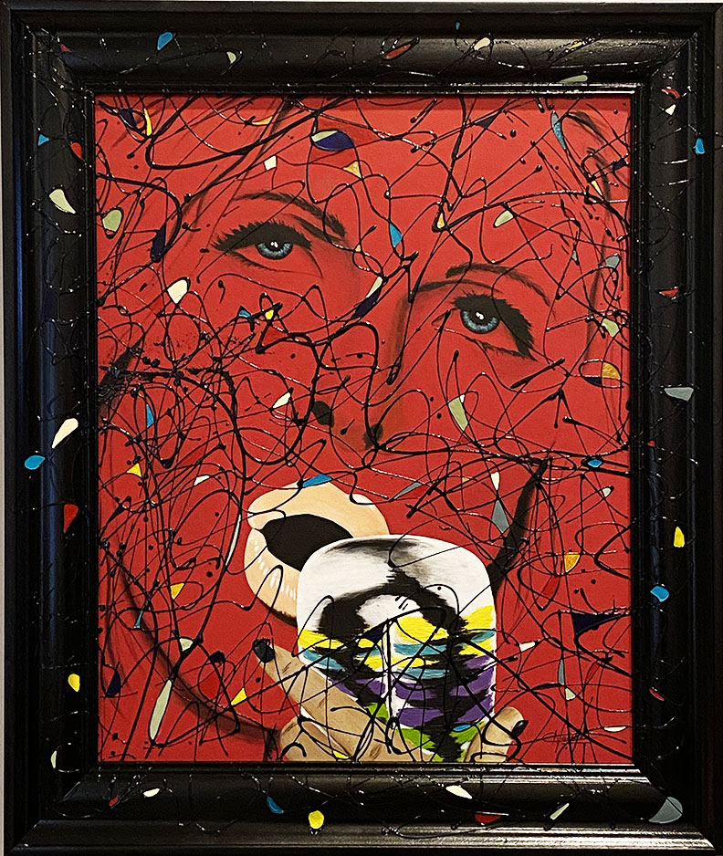 Tableau Annie S. Hamlin- Elle met de la couleur dans nos vies